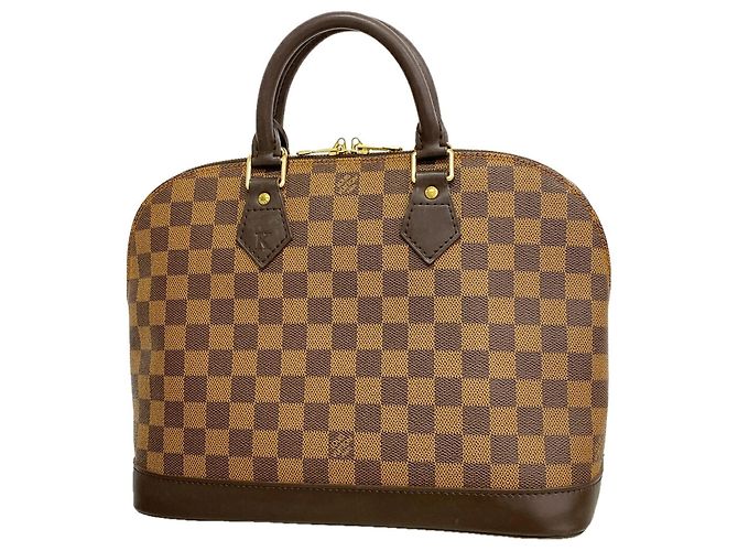 Louis Vuitton Damier Alma Handtasche N51131 Ebene Damier ebene