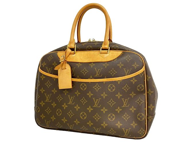 Borsa Louis Vuitton Monogram Deauville M47270 Marrone