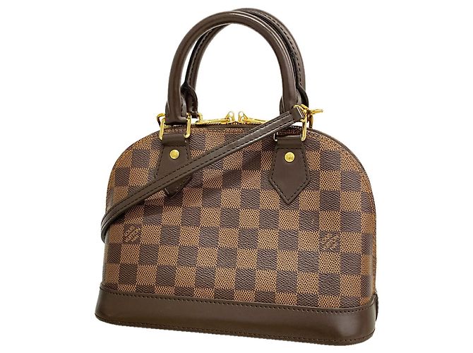 Borsa Louis Vuitton Damier Alma BB N41221 Damier ebene