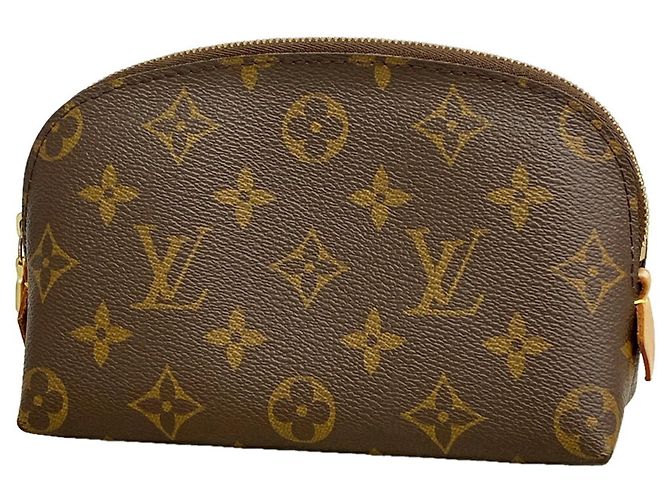 Sac Louis Vuitton Monogram Pochette Tic PM Marron