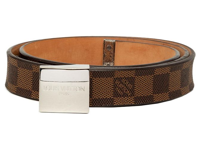 Louis Vuitton Damier Ceinture Carrée Belt Brown