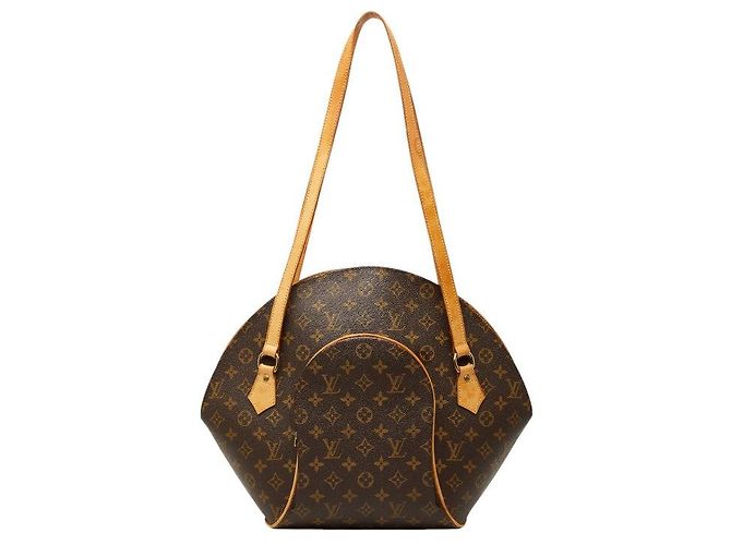 Saco Shopping Louis Vuitton Ellipse Marrom