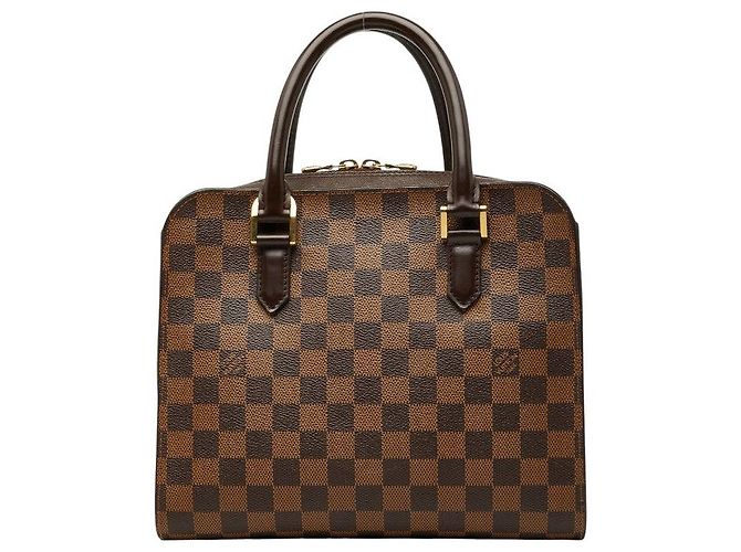 Sac à main Louis Vuitton Damier Triana Marron