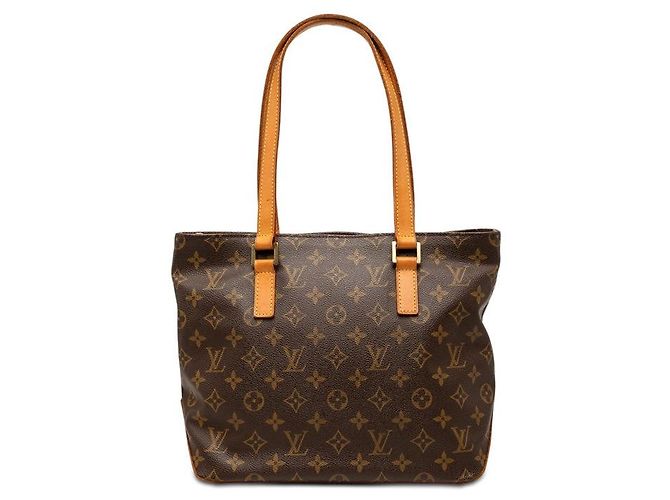 Borsa Cabas Piano Monogram Louis Vuitton Marrone