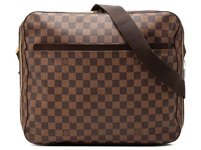 Bolsa Tiracolo Louis Vuitton Damier Dorsoduro Marrom