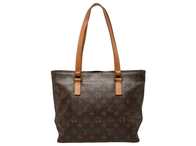 Saco Cabas Piano Monogram Louis Vuitton Marrom