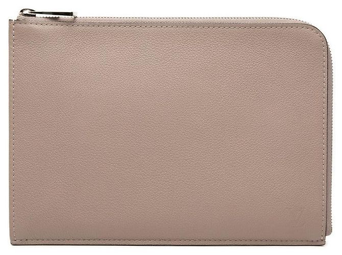 Louis Vuitton Pochette Jour PM Clutch Marrone Beige