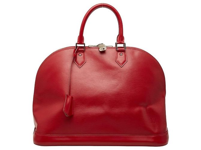 Louis Vuitton Alma GM Handtasche Rot