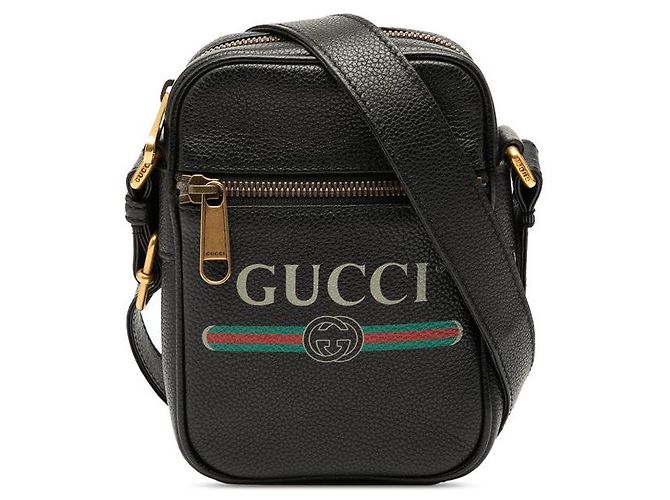 Gucci Shelley Line Shoulder Bag Black
