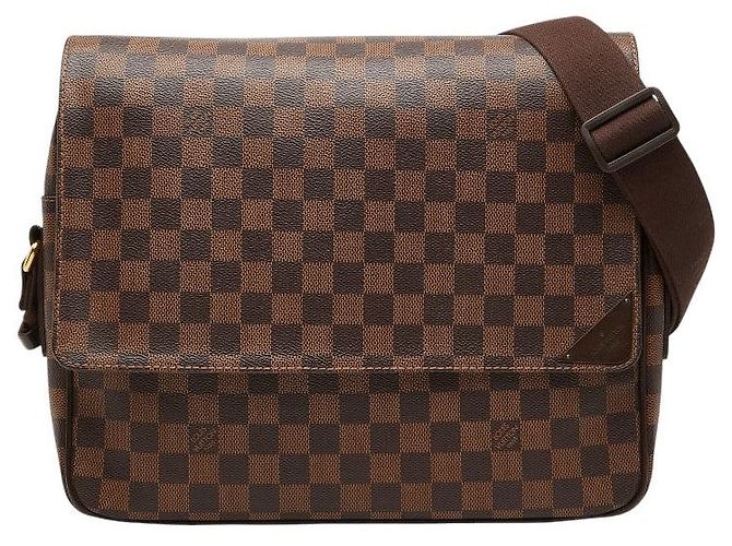Bolsa Tiracolo Louis Vuitton Shelton MM Marrom