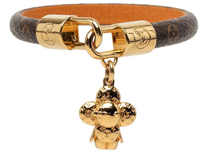 Pulseira com Pingente Vivienne Louis Vuitton Marrom