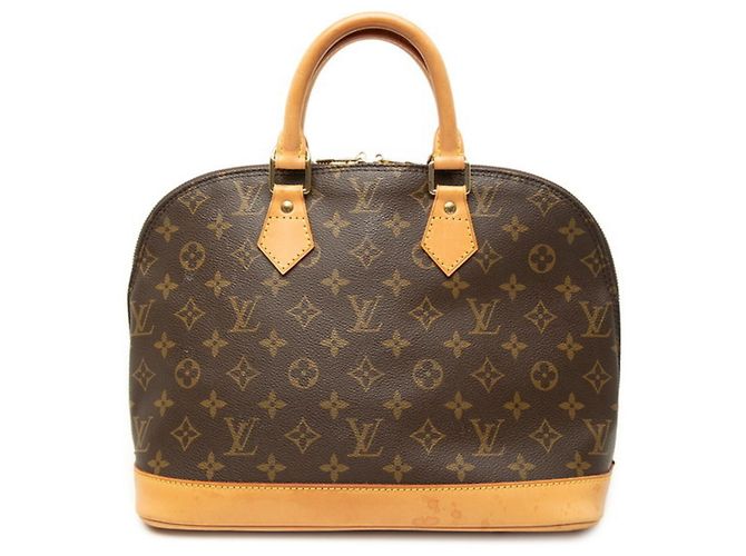 Borsa Louis Vuitton Monogram Alma PM Marrone Monogramma