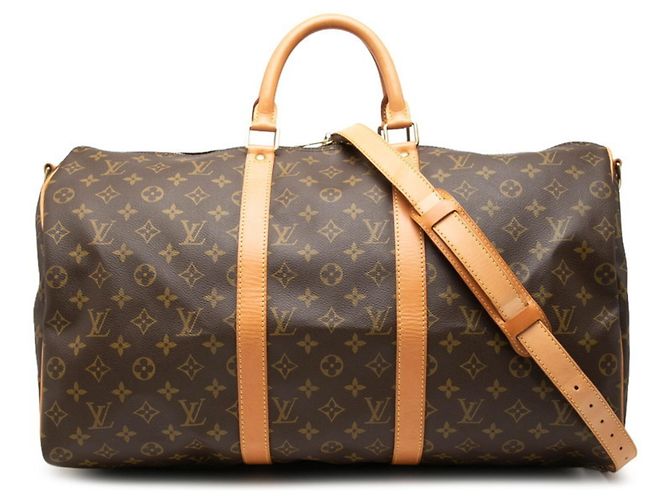 Louis Vuitton Monogram Keepall Bandoulière 50 Marron Monogramme