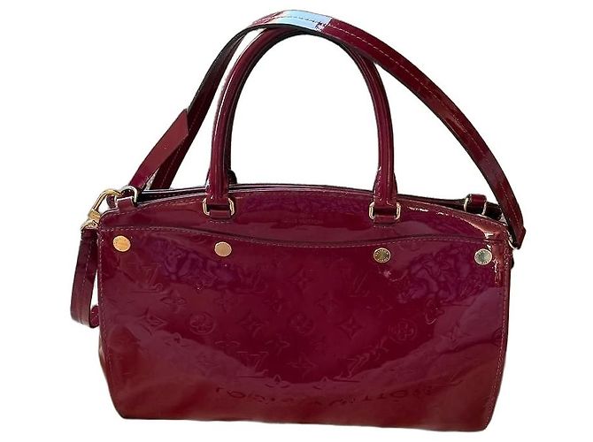 Bolso Louis Vuitton Monogram Vernis Alma BB - Rojo Oscuro Burdeos