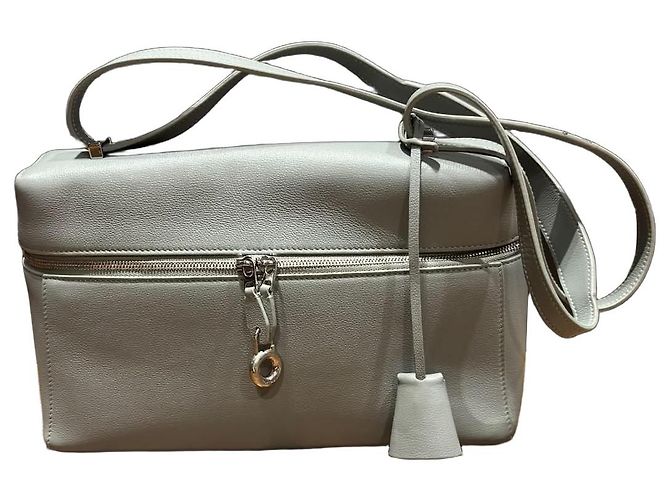 Loro Piana Open Walk L 27 Handtasche Grau