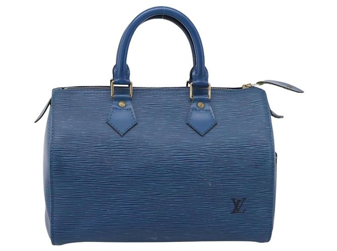 Louis Vuitton Speedy Epi Leather 25 Azul
