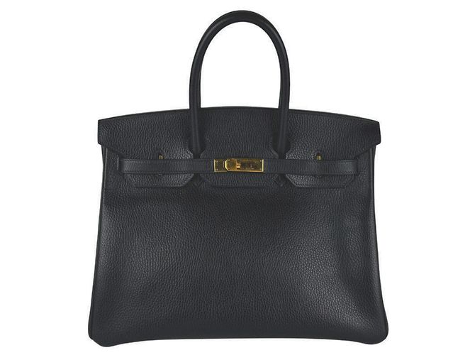 Hermès Sac à main Hermes Birkin 35 Noir