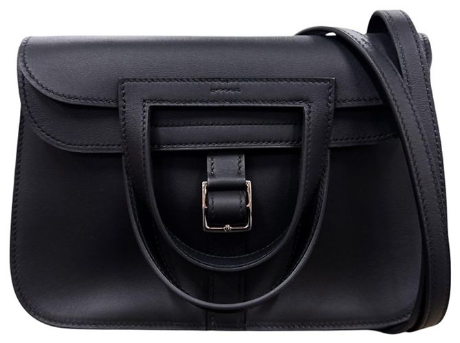 Hermès Sac à main Hermes Alzan Mini Veau Swift Noir