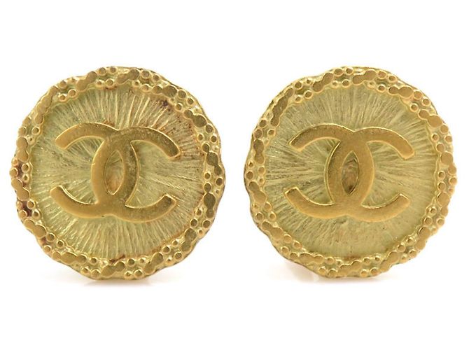 Orecchini a clip Chanel Gold D'oro