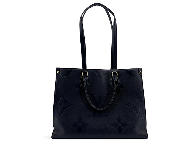 Louis Vuitton OnTheGo Monogram Empreinte Giant MM Blu navy