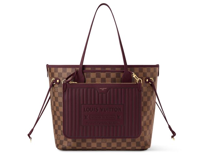 Louis Vuitton Neverfull MM Damier Ebene Marrone