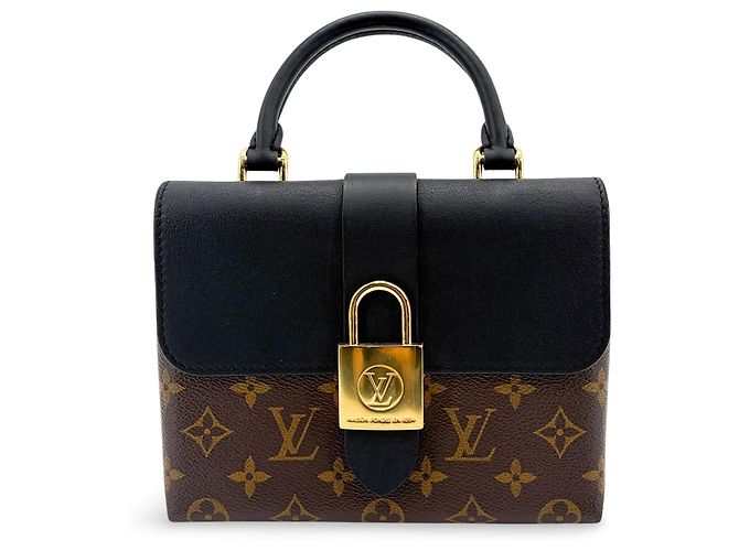 Louis Vuitton Locky Monogram Canvas with Leather BB Preto