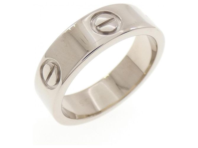 Cartier Love Ring in Weißgold Golden