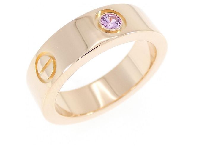 Anello Cartier Love 1P Band Ring D'oro