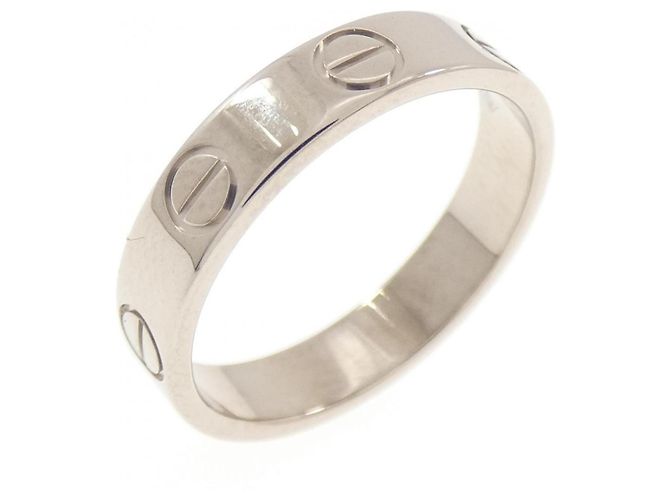 Cartier Mini Love Ring in Weißgold Golden