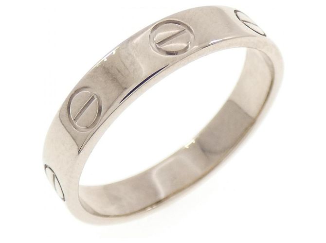 Cartier Mini Love Ring in 18K Weißgold Golden
