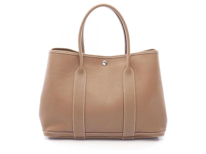 Hermès Sac cabas Hermes Garden Party PM Marron