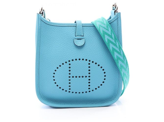 Hermès Borsa a tracolla Hermes Evelyne TPM Amazon Blu