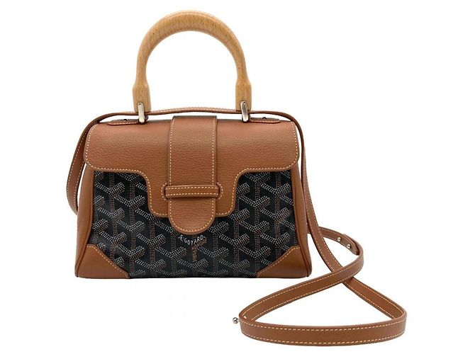 Bolsa Goyard Saigon Mini Soft Bag Marrom