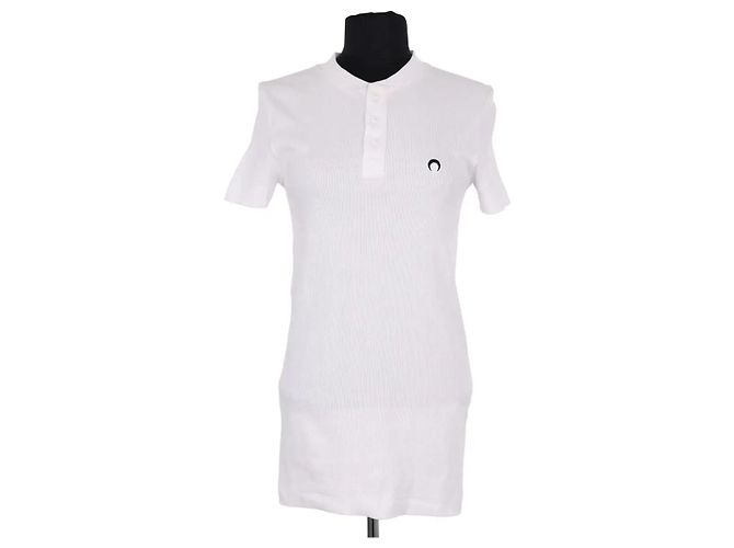 Top Marine Serre blanco de algodón XS