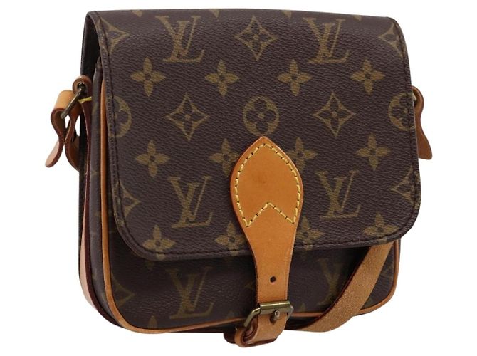 LOUIS VUITTON Monogram Cartouchiere PM Shoulder Bag M51254 LV Auth 203857 Monograma