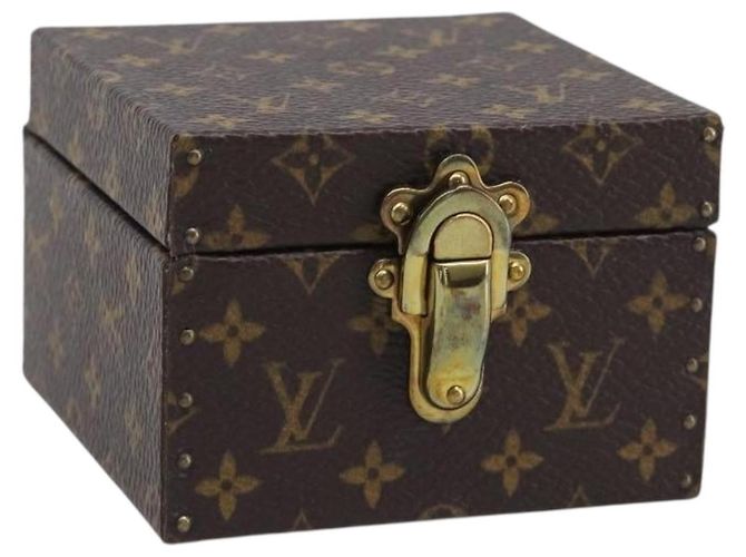 LOUIS VUITTON Custodia accessori Eccrine Declaration Box M21010 LV Auth 204065V Monogramma