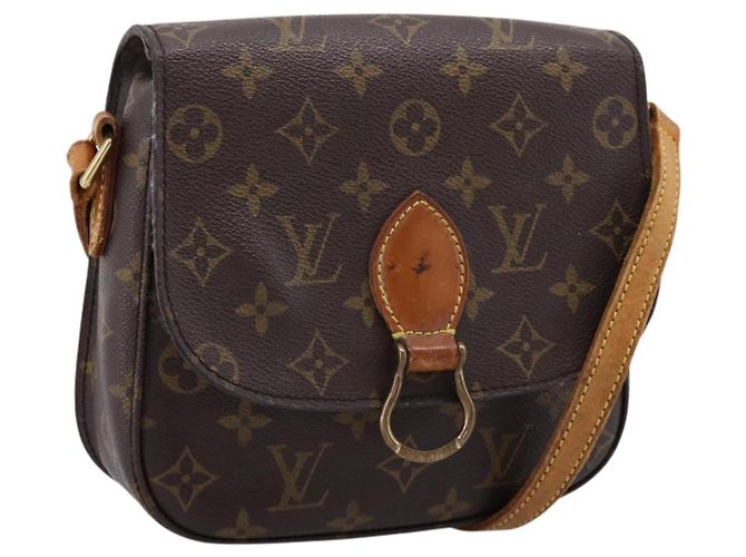 Bolso de hombro LOUIS VUITTON Monogram Saint Cloud MM M51243 LV Auth LN126 Monograma