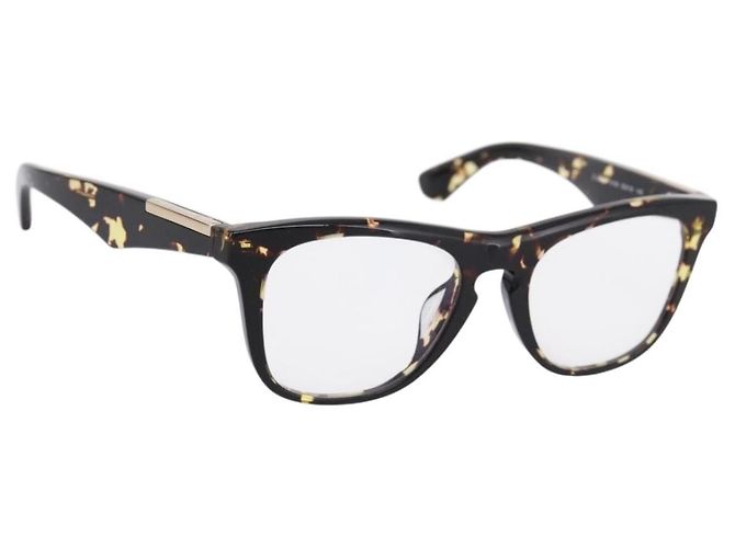 Occhiali da sole BURBERRY Plastica Marrone Tono Oro Auth BA15511