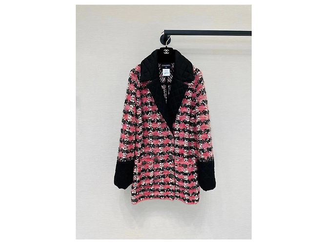 Abrigo Chanel de Tweed Multicolor