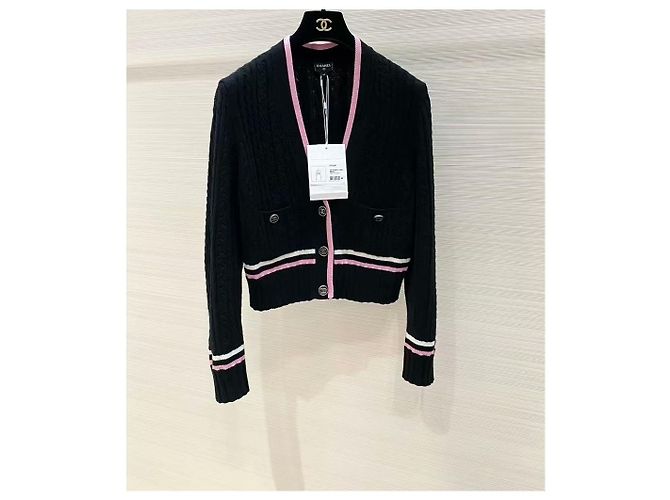 Chanel Kaschmir Strickware Damen Größe 40 Mehrfarben