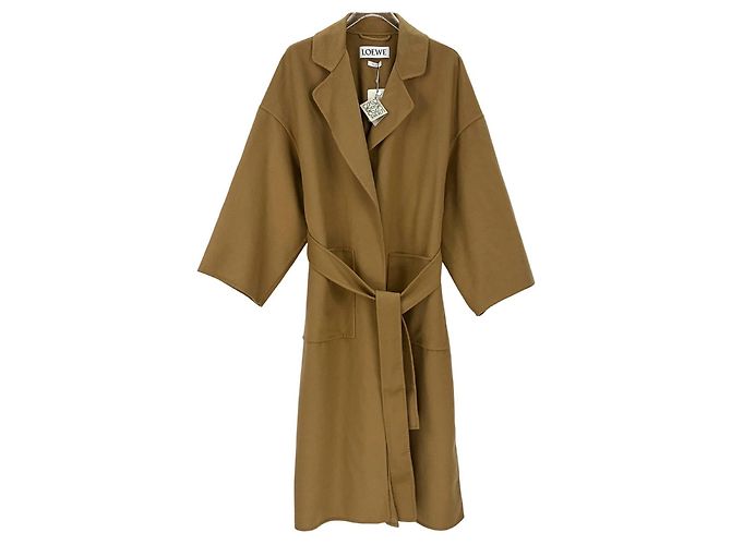Loewe Camel Cashmere Coat Multiple colors