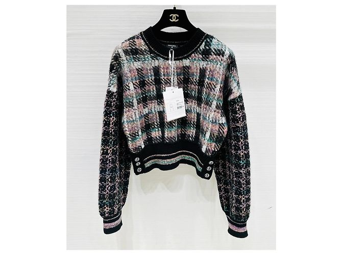Pull Chanel en cachemire 22A Multicolore