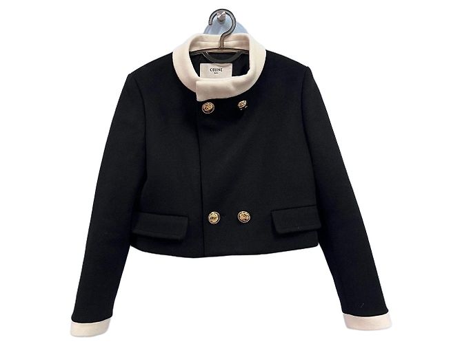 Céline Black Cashmere Jacket