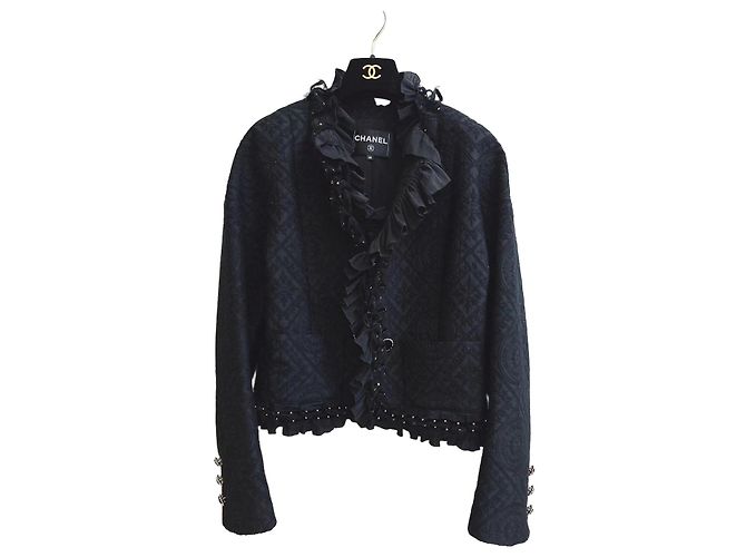 Chanel Metiers d'Art Castle Silk Jacket Multiple colors