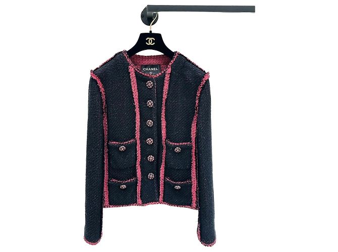 Chanel Tweed Jacket Women's Size 38 Multiple colors