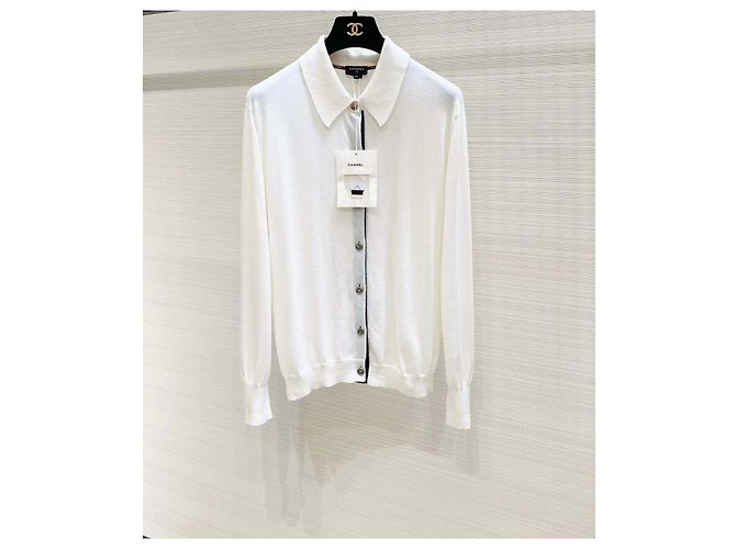Chanel Strickjacke aus Kaschmir Mehrfarben
