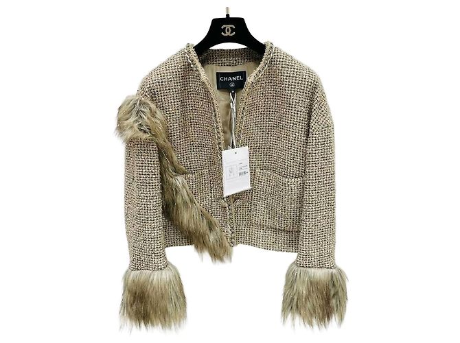 Giacca Chanel Metiers d'Art in Tweed Castle Multicolore