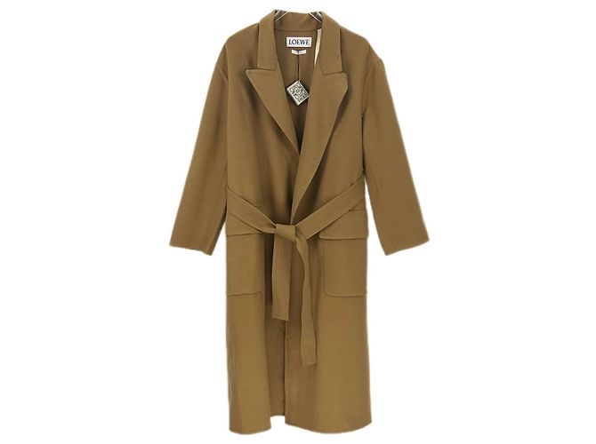 Loewe Khaki Cashmere Coat Multiple colors