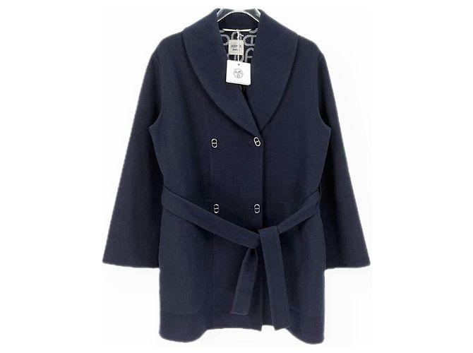 Hermès Navy Wool Coat Multiple colors