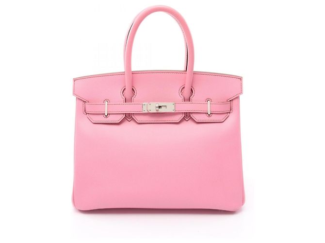 Hermès Bolsa Hermes Birkin 30 em rosa